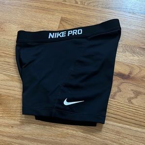 Nike Pro Black Spandex Shorts 3in size: M